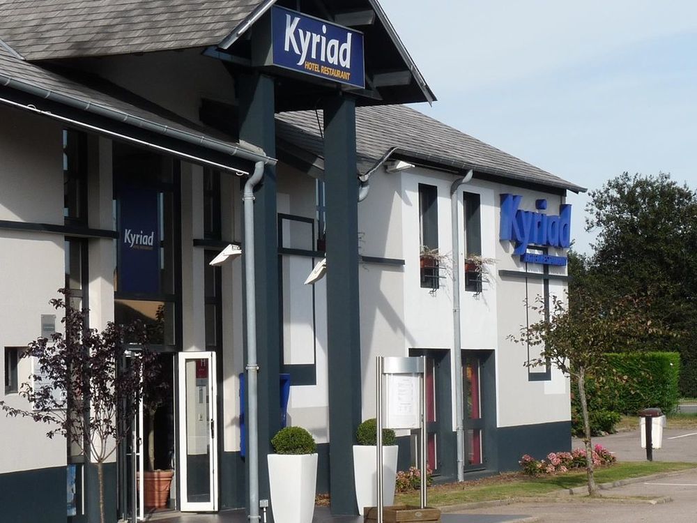 Hotel Kyriad Dieppe Saint-Aubin-sur-Scie ภายนอก รูปภาพ