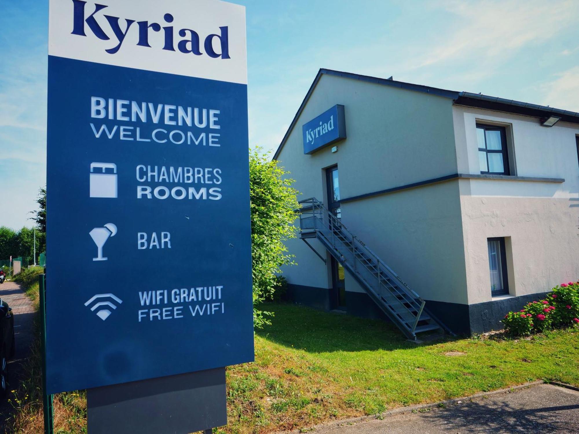 Hotel Kyriad Dieppe Saint-Aubin-sur-Scie ภายนอก รูปภาพ