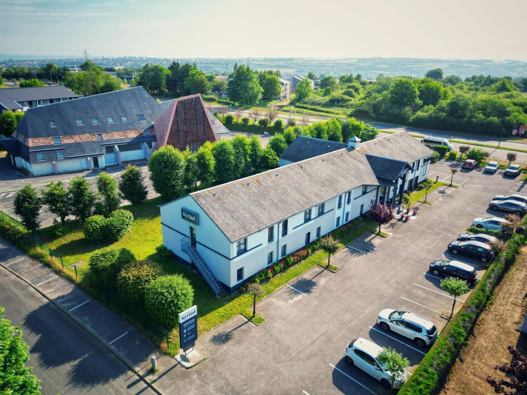 Hotel Kyriad Dieppe Saint-Aubin-sur-Scie ภายนอก รูปภาพ